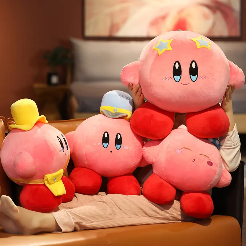 Hot sale Japanese Anime Kirby Plush Toys Disguise Kirby Plush Toys Plush Pillow Grab Doll for adults