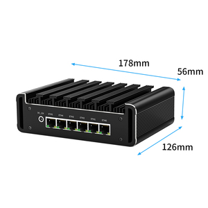 Mini PC Pare-feu BKHD G31 4 LAN 6 LAN Gigabit 2.5G <span class=keywords><strong>Intel</strong></span> J5005 J6412 7305 <span class=keywords><strong>N300</strong></span> <span class=keywords><strong>Core</strong></span> <span class=keywords><strong>I3</strong></span> I5 I7 Appareil Réseau - Product Image 1