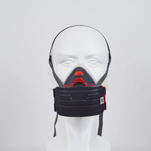 Masque facial en silicone 1090, respirateur EPI, protection faciale, respirateur CE, fabrication de respirateurs, protection contre la pollution au CARBONE - Product Image 3