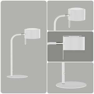 Lampe de table en métal 305 lm, 3000 K (blanc chaud), LED, alimentation CA, IP20, 100 V-240 V, commande par bouton, intérieur, en provenance du Vietnam - Product Image 1