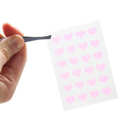 Patchs de bouton d'étoile d'acide salicylique pour les patchs de bouton de visage patchs d'acné hydrocolloïdes d'étoiles autocollant de guérison de visage
