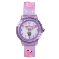 Montre-bracelet pour enfants, étanche, à motif de dessin animé, sportive et tendance, avec boîtier en PC, mouvement à quartz 3BAR, OEM/ODM