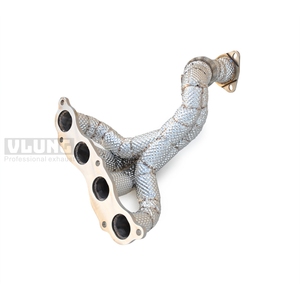 อัพเกรดท่อร่วมไอเสีย K24 <span class=keywords><strong>2</strong></span>.4 High Flow ทำจากสแตนเลส 421 สำหรับ Honda Civic CIIMO 9th Civic Stream 06-16 อะไหล่แต่งสปอร์ต - Product Image 4