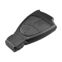 Boîtier de clé de voiture ABS noir à 2/3/4 boutons, télécommande pour Mercedes Ben Classe C/B/E (W203/W211/W204/YU/BN/CLS/CLK)-B-enz-KS09