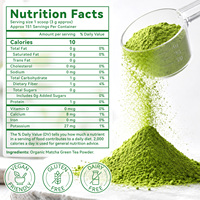 Extrait de Matcha de Marque Privée Itawel, Extrait de Thé Vert de Qualité Alimentaire en Poudre pour Antioxydants, Énergie, Clarté Mentale, Concentration et Soutien