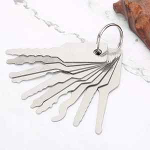 Ensemble d'outils de cueillette de <span class=keywords><strong>serrure</strong></span> en acier inoxydable <span class=keywords><strong>professionnel</strong></span> <span class=keywords><strong>Kit</strong></span> de clé de serrurier - Product Image 3