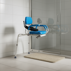Silla de Ducha con Asiento Giratorio de 360 Grados, Capacidad de 330 Libras, Equipo de Seguridad para Baño - Product Image 2