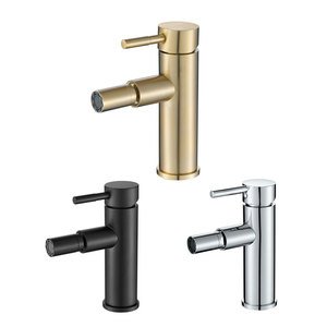 Chrom schwarz gold pinsel bad bidet wasserhahn