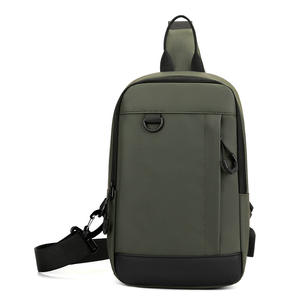 Bolso de Pecho para Hombre SAX52031, Verde, Gran Capacidad, Transpirable, Bandolera para Uso Diario, Verano 2025 - Product Image 1