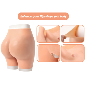 Pantalon rehausseur de fesses et de hanches en silicone réaliste, faux fesses et hanches volumineuses, coussinets artificiels pour femme, sous-vêtements de mise en forme - Product Image 3