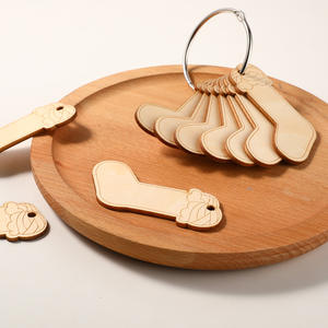 Juego de 10 Soportes Minimalistas de Madera <span class=keywords><strong>para</strong></span> Bobinas, en Forma de Calcetín, <span class=keywords><strong>para</strong></span> Organizar Hilos de Bordado y Coser - Product Image 4