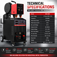 Nouvelle machine à souder à l'arc à courant continu OBO MIG-500, 500A, 380V, à gaz CO2, IGBT, pour usage industriel, fournie par l'usine OEM