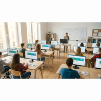 PC Todo en Uno de 23.8 Pulgadas con Intel Core I7/9 de 10 Núcleos, Windows 11, SSD+HDD, Cámara Telescópica, para Uso Doméstico y Educativo, Greelan