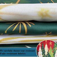 Drapeau de maison personnalisé en tissu style fanion, anti-plis, pour intérieur/extérieur, 59x35,4 pouces, pour la décoration des fêtes (Nouvel An et Noël)