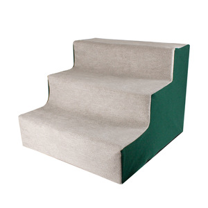 Escaliers pour animaux de compagnie, pour chats et chiens, en fibre antidérapante, meubles d'intérieur pour animaux de compagnie, petite taille, forme rectangulaire, style simple - Product Image 1