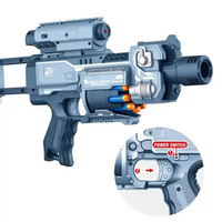 Toyhome haute qualité à piles pistolet à Air souple balles en caoutchouc Eva balle en mousse pas cher et réaliste jouet pistolet balle souple pour les enfants