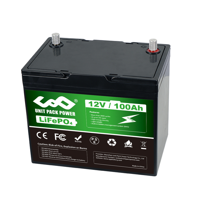12v 100ah OEM 12V 24V 36V 48V 72V 18Ah 36AH 50Ah 100Ah 200Ah 300Ah 400Ah Lithium Iron Phosphate Batteries LifePO4 Battery 32