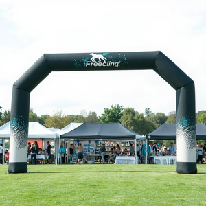 Arco de <span class=keywords><strong>circo</strong></span> inflable personalizado FEAMONT, tela de lona independiente para festivales y eventos adecuado para diversas actividades - Product Image 1