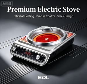 <span class=keywords><strong>Estufa</strong></span> Eléctrica de Cerámica de Alta Resistencia de 3500W, Cocina con Temperatura Ajustable para Todas las Ollas <span class=keywords><strong>y</strong></span> Sartenes - Product Image 3