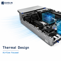 Serveur FusionServer 2288 V7 2U pour le stockage et l'informatique de pointe, montable en rack