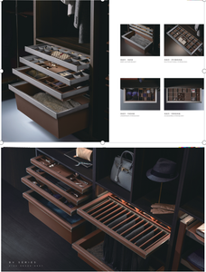 Armarios Modernos Convertibles y Personalizables con Puertas de Vidrio y Amplio Espacio de Almacenamiento para Ropa en el Hogar - Product Image 6