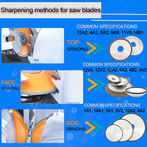 Disque de meulage circulaire en bakélite Ruizuan pour affûtage de lames de scie circulaire, meule diamantée en résine pour machine à meuler <span class=keywords><strong>Vollmer</strong></span> - Product Image 3