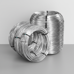 <span class=keywords><strong>Alambre</strong></span> Plano de Acero Electrogalvanizado de Alta Tensión, Calibre <span class=keywords><strong>16</strong></span>/14, 100% Recubierto, Superficie Lisa, para Soldadura, Corte y Doblado, Precio de Fábrica - Product Image 4