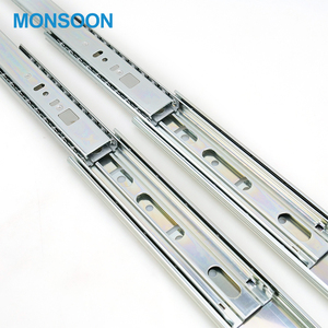 Soft Close Drawer Slide Furniture Cabinet Drawer Slides Rail Push To Open Drawer Slide