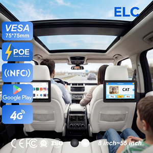 Reposacabezas de Coche con Pantalla Digital POE de 10.1 Pulgadas para Entretenimiento en el Asiento Trasero y Aprendizaje Infantil con WiFi 4G Modelo RK3568 Pantalla Táctil - Product Image 1