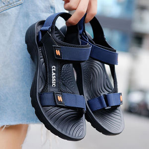 <span class=keywords><strong>Sandales</strong></span> d'extérieur imperméables pour hommes, avec soutien de la voûte plantaire, style <span class=keywords><strong>gladiateur</strong></span>, de qualité supérieure, pour la plage, antidérapantes, en EVA souple et respirant - Product Image 4