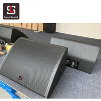 Sistem Audio Profesional LASE TTFM-560MM Dual 12" Speaker Monitor Studio Bertenaga untuk Panggung dengan 800W
