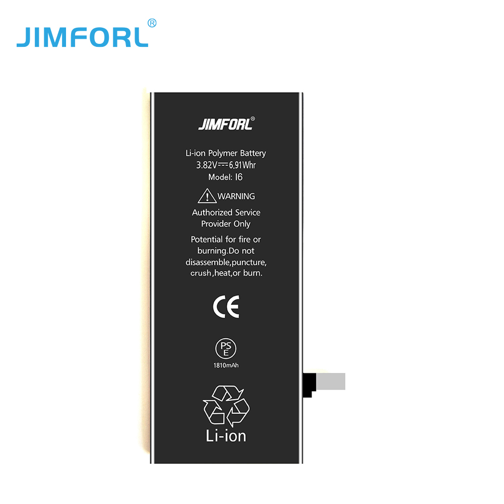 Rohs батарея Jimforl kf lion для iphone 6 и 6s anker батарея iPhone с клейкой лентой 4000 мАч дешевая цена zhongying