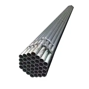 Tubo soldado con costura recta Tubo ERW Tubos de acero al carbono API 5L X42 X46 X50 X60 Precio de fábrica Tubo soldado con costura recta