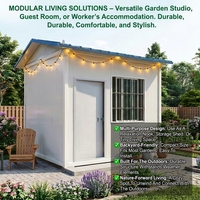 Boutique Modulaire Personnalisable pour Commerce de Détail, Cabine Pop-up Préfabriquée, Maison Mobile Extérieure pour Bureau