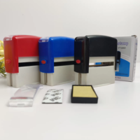 Tampons encreurs en caoutchouc personnalisés, à encre en caoutchouc, pour bureau, enfants, manuels, portables, auto-encreurs, tampons en caoutchouc