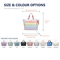 Sac de sport en nylon résistant à l'eau avec séparation humide/sec, sac de voyage/yoga pour hommes et femmes, vente en gros