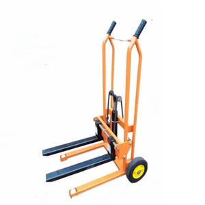 1.2m <b>Trolley</b> 260kg Dynamic Stacker Car Hydraulic Pallet Driver Manual Wheelbarrow for Small Household Platform W -260kg -1.2m Hi - Product Image 1