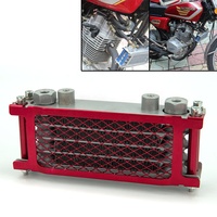 Refroidisseur d'huile universel pour moto tout-terrain, moto de cross, moto Monkey, VTT, quad, refroidisseur d'huile de radiateur, refroidissement VTT 110cc 125CC 140cc