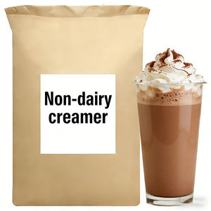 Crème en poudre non laitière saveur vanille française blanche 25kg Ingrédients alimentaires pour café, thé au lait, crème glacée Marque YUECHUANXIANG 12 - Product Image 1