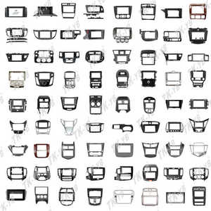 Phổ xe đài phát thanh Khung nhà máy bán hàng trực tiếp màn hình cảm ứng <span class=keywords><strong>Navigation</strong></span> Bảng điều chỉnh DVD Player khung Android đài phát thanh fascia - Product Image 3