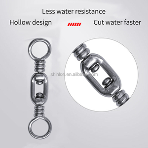 Anzuelo Giratorio Doble de Acero Inoxidable de Alta Resistencia, Giratorio y Suave, para Pesca de Grandes Peces, Uso en Barcos de Pesca - Product Image 4