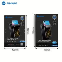 Film Hydrogel Mat de Protection de Confidentialité Sunshine SS-057ES en TPU pour Écran LCD de Téléphone Portable, Film Protecteur pour Machine de Découpe