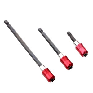 Hex Key Extension Bar 1/4 In Metric 60 100 150 Mm Red Quick Release Industrial Grade - Product Image 4