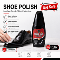 Betún para Zapatos de Cuero Hei Niu 75ml, Fórmula de Fácil Limpieza para el Mantenimiento Diario de Zapatos de Cuero, Venta al Por Mayor