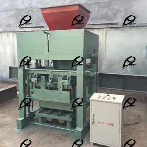 4-40a thân thiện với môi khối Khóa liên động máy làm với khuôn và động cơ cho than và gạch bê tông - Product Image 2