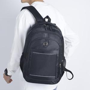 <b>College</b> Student <b>Backpack</b> Large Capacity 36-55L Interior Zipper Pocket Everyday Use Men's <b>Backpack</b> - Product Image 3