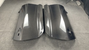 Portiere in Vera Fibra di Carbonio di Alta Qualità, Doppio Lato, per Chevrolet Camaro - Product Image 2