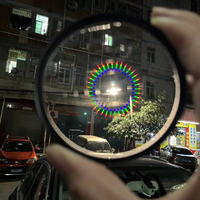 Lunettes Diffractionnantes 3D Effet Kaléidoscope Lentille de Diffraction Polarisant Circulaire Revêtement ND UV Anti-buée Filtre d'Appareil Photo en Plastique 52MM