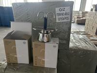 Cafetière Moka 2 tasses en acier inoxydable, expresso italien pour cuisinière, double bec verseur, pour la maison, l'extérieur et le camping