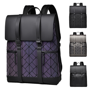 <span class=keywords><strong>Sac</strong></span> à <span class=keywords><strong>dos</strong></span> décontracté tendance en <span class=keywords><strong>cuir</strong></span> PU imperméable grande capacité pour hommes, idéal pour les lycéens, étudiants et trajets quotidiens - Product Image 1